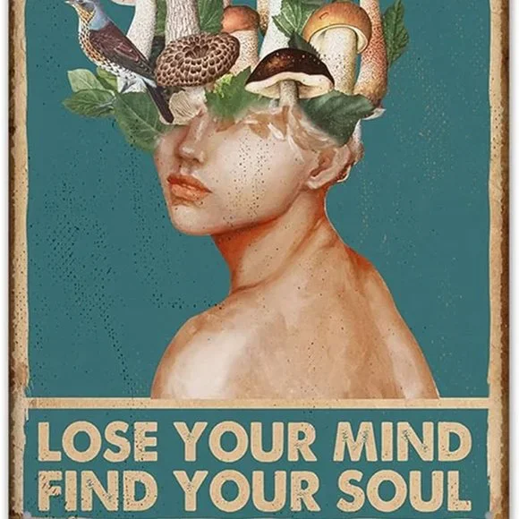 "Lose Your Mind Find Your Soul"  Painting Wall - Picture 2 of 4
